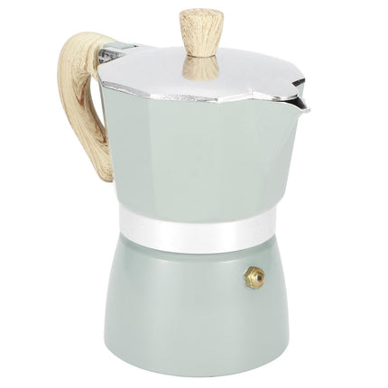 Stovetop Coffee Maker, Aluminum Moka Pot Kettle for Home Kitchen, 150ml