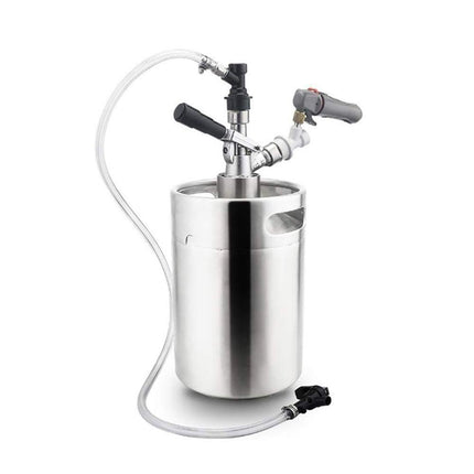 3/16 Inch Beer Line Liquid Ball Lock Assembly Kit for Home Brew Dispensing Keg-Black