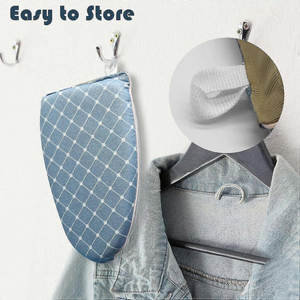 Handheld Ironing Glove Heat Resistant Steamer Mitt with Finger Loop for Ironing
