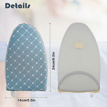 Handheld Ironing Glove Heat Resistant Steamer Mitt with Finger Loop for Ironing