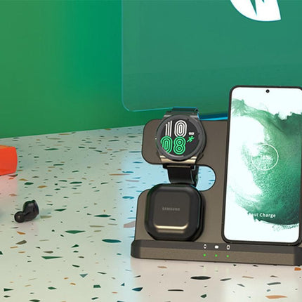 3 in 1 Charging Station for Samsung Phone and Watch Charger Fast Charging