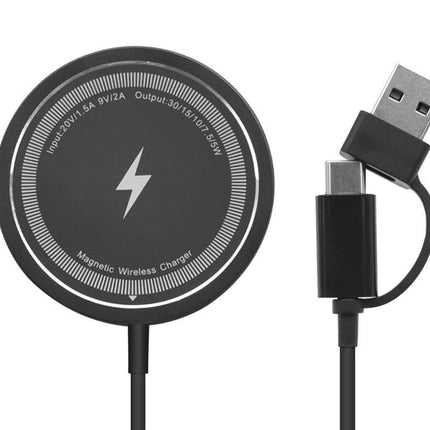 Magsafe Wireless Charger for iPhone 16 15 14 13 12 Fast Charger -Black