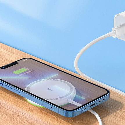 Magsafe Wireless Charger for iPhone 16 15 14 13 12 Fast Charger -White