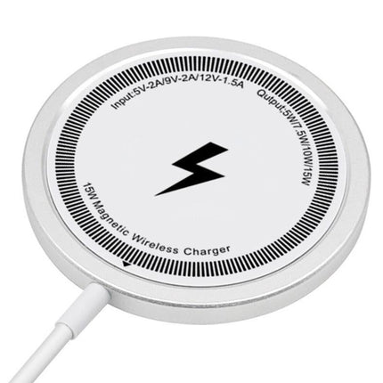 Magsafe Wireless Charger for iPhone 16 15 14 13 12 Fast Charger -White