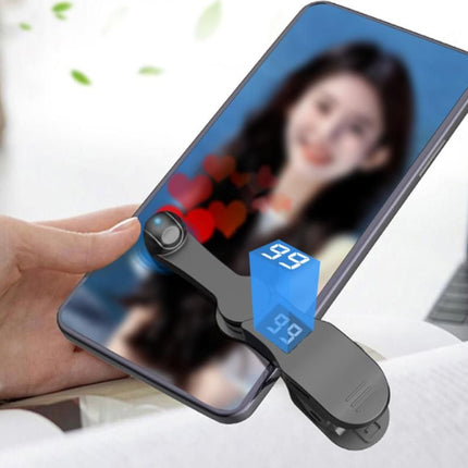 Smart Digital USB Clip on Auto Clicker for Mobile Phone Screen Live Likes - Black