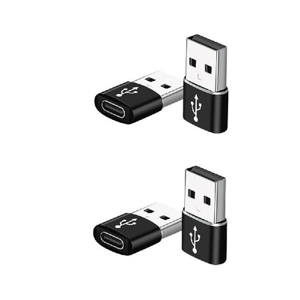 4Pack USB 3.0 to Type C 3.1 Adapter Notebook Charger USB Male to USB C Female Phone Charging Converter Earphone USB Cable Connector