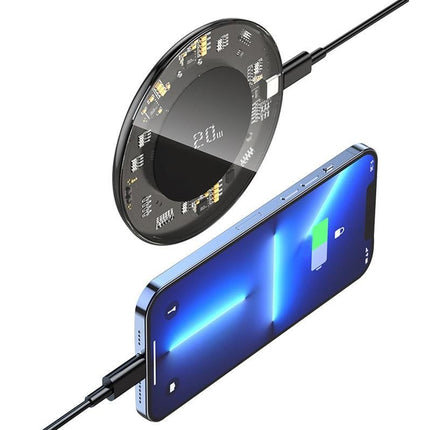 Universal 20W Qi Wireless Charger Fast Charging Pad Mobile Phone for Android Apple AirPod Pro