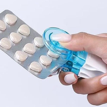 Portable Pill Taker Remover Easy To Take Out Travel Tablet Dispenser Pills Extractor Tool For Elderly