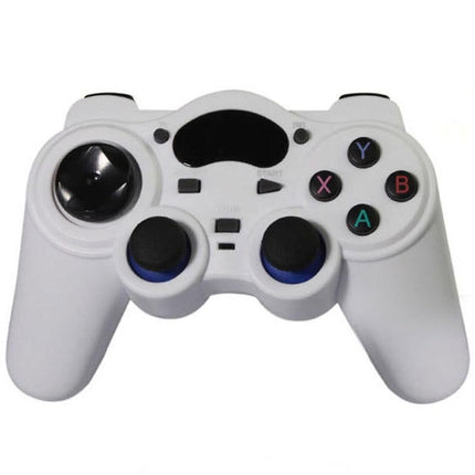 Wireless Gaming Controller for Android TV Box PC 2.4GHz Gamepad Joystick - White