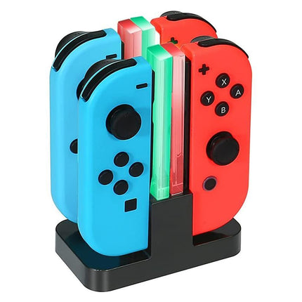Joy-Con 4-Controller Charging Stand Dock Charger for Nintendo Switch Console