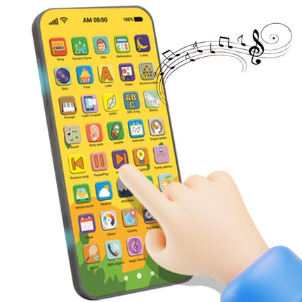 Learning Phone Toy with Over 10000 Educational Contents Touch Screen Early Education Gift for 3 year old+ - Deer