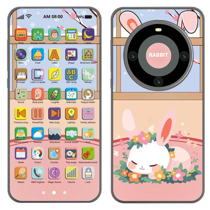 Learning Phone Toy with Over 10000 Educational Contents Touch Screen Early Education Gift for 3 year old+ - Deer
