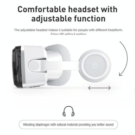 Wireless 3D VR Headset With Bluetooth - Compact