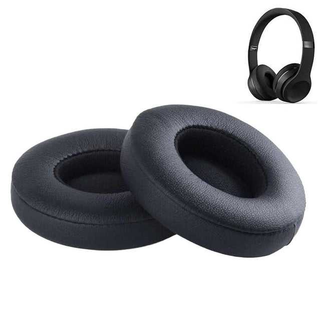 Pair of Replacement Ear Pads for Beats Solo 2 Solo 3 Wireless Headphone Earpads Black