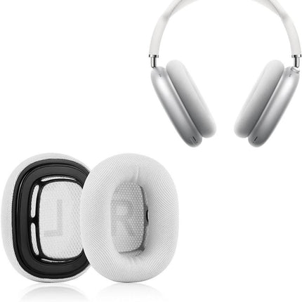 Pair of Replacement Ear Pads for AirPods Max Headphone Ear Cushions White