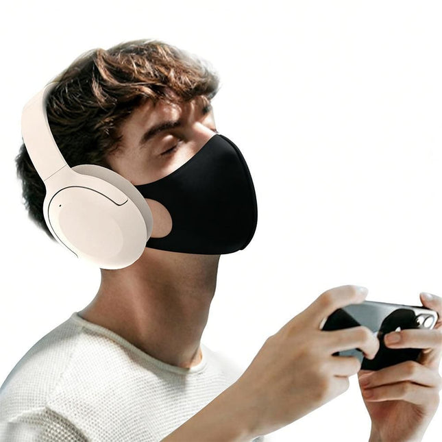 Active Noise Canceling Bluetooth Headphones Over-Ear Wireless Headset Khaki