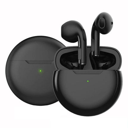 Smartphone Compatible Wireless Earbuds with Charging Case White