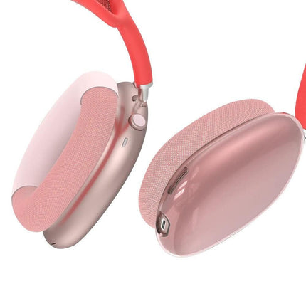 For Apple AirPods Max Headphones Case Silicone Protective Sleeves Full Set Cover Pink
