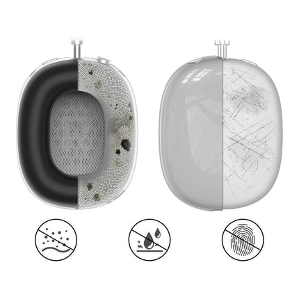 For Apple AirPods Max Headphones Case Silicone Protective Sleeves Full Set Cover Black
