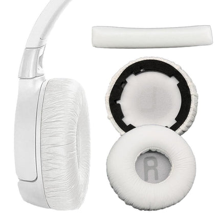 Headworn Heaphone Protector Set Ear Pads Cushion and Headband for JBL Tune600BT T520BT T510BT T500BT T450BT Pink