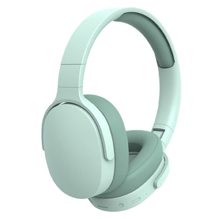 Foldable Wireless Bluetooth Stereo Over Ear Headphone Blue