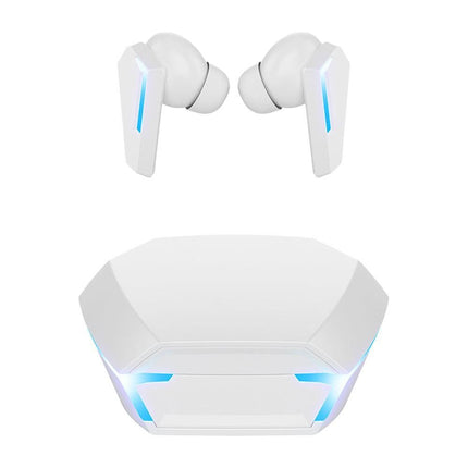Wireless Bluetooth Gaming Earphones In-Ear Headsets with Breathing Light Black