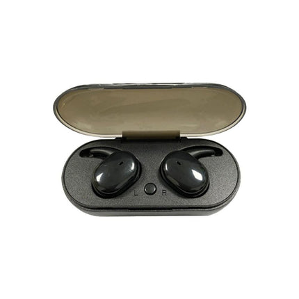 Bluetooth 5.0 Wireless Headphones TWS Earphones In Earbuds With Charging Case Black