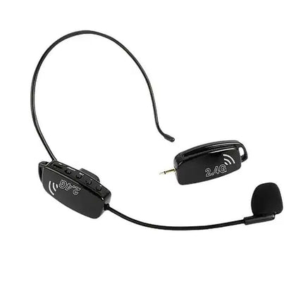 2-in-1 Wireless Microphone Headset 2.4G Hands-Free Mic