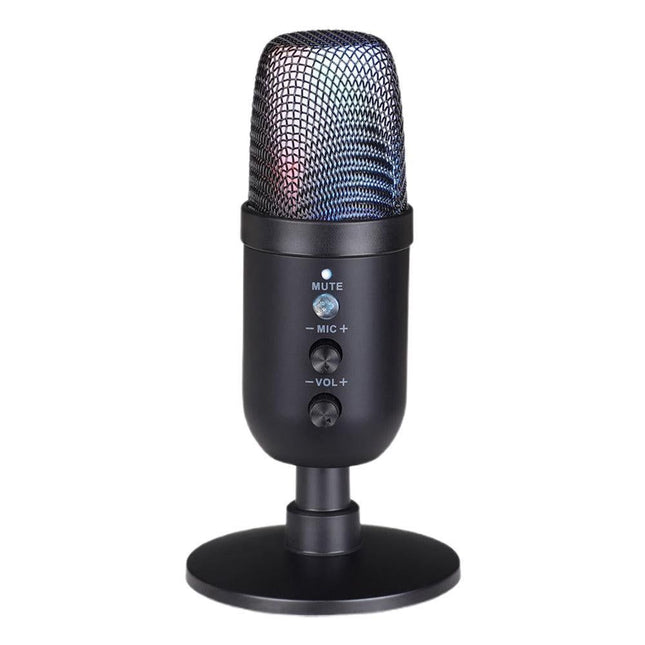 USB Condenser Plug-and-Play Gaming Microphone for PC and Computer Use