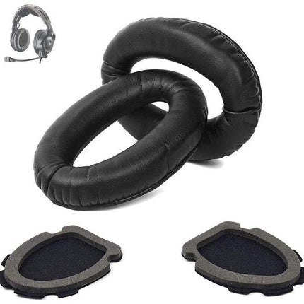 Replacement Ear Pads Cushions Compatible with BOSE Aviation Headset X A10 A20 Memory Foam Earpads Headphones