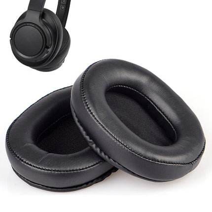 Soft Replacement Ear Pads Cushion Compatible with Audio Technica ATH MSR7b M50 M40 M30 M20X Black