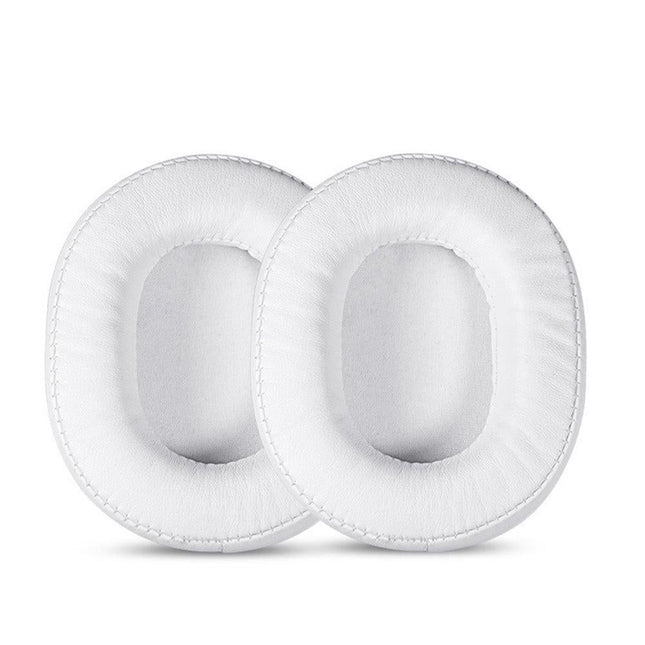 Soft Replacement Ear Pads Cushion Compatible with Audio Technica ATH MSR7b M50 M40 M30 M20X White