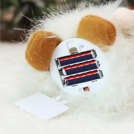 Luminous Faceless Xmas Doll-White