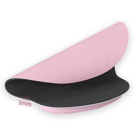 3Pcs Gaming Mouse Pad with Ergonomic Wrist Rest Pink