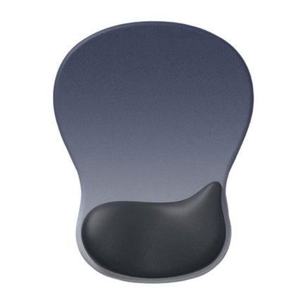 Gel Wrist Rest Mouse Pad Non-Slip Ergonomic Mouse Mat for Computer and Laptop Blue