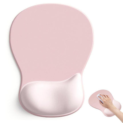Gel Wrist Rest Mouse Pad Non-Slip Ergonomic Mouse Mat for Computer and Laptop Blue