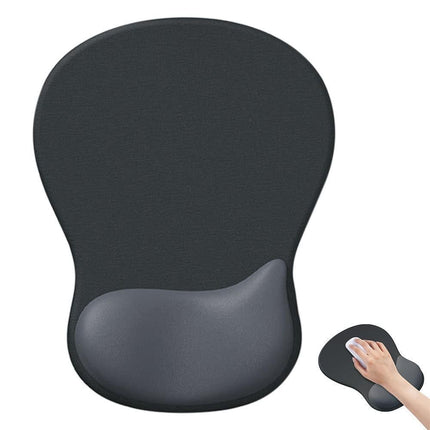 Gel Wrist Rest Mouse Pad Non-Slip Ergonomic Mouse Mat for Computer and Laptop Pink