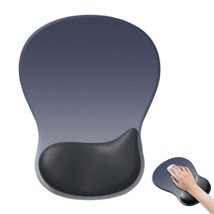 Gel Wrist Rest Mouse Pad Non-Slip Ergonomic Mouse Mat for Computer and Laptop Pink