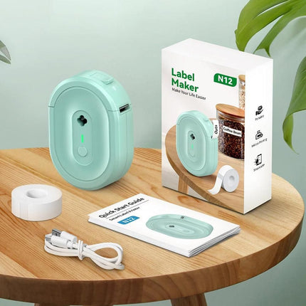 Wireless Mini Label Maker with Tape - Bluetooth Thermal Label Printer