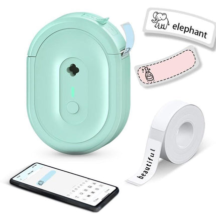 Wireless Mini Label Maker with Tape - Bluetooth Thermal Label Printer
