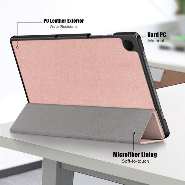 Protective Case for Samsung Galaxy Tab A9 Rose Gold