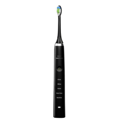 4Pcs Electric Toothbrush Replacement Heads Compatible with Philips HX3/HX6/HX9 Series Black