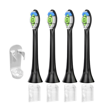 4Pcs Electric Toothbrush Replacement Heads Compatible with Philips HX3/HX6/HX9 Series White