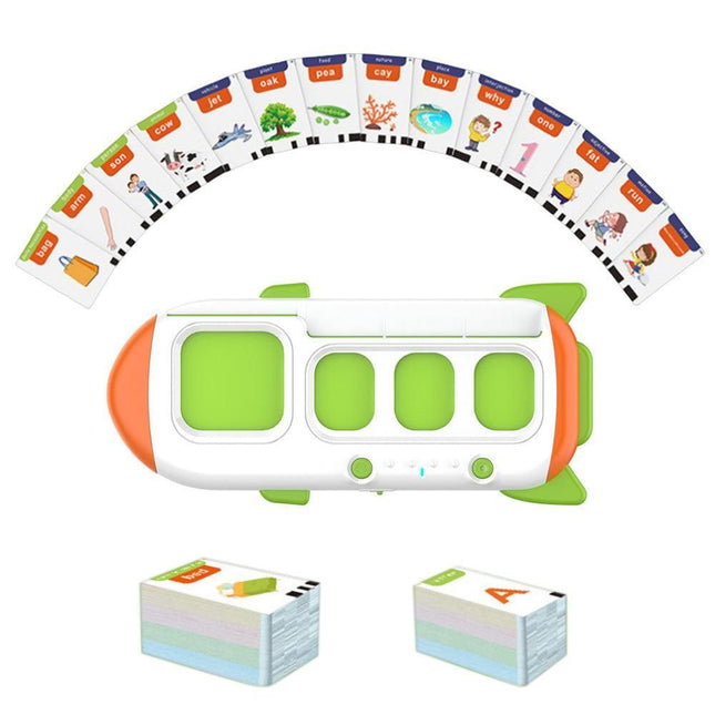 162PCS Phonics Learning Toy Set - Flash Cards Speak & Spell Montessori Educational Game