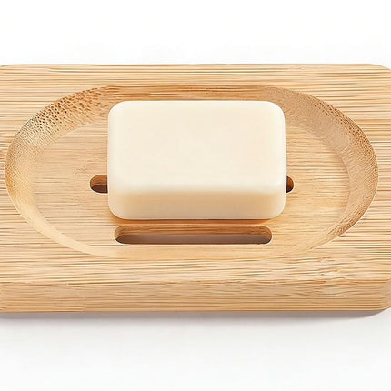 2PCS Wood Soap Dish Storage Soap Holder Soap Tray For Home Bathroom