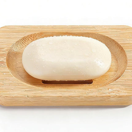 2PCS Wood Soap Dish Storage Soap Holder Soap Tray For Home Bathroom