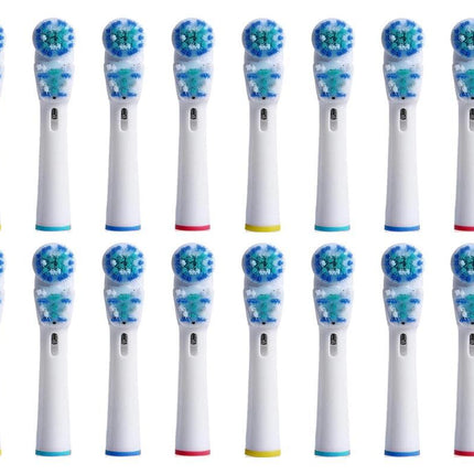 16 Piece Best Double Clean Replacement Brush Heads Compatible With Oral-B