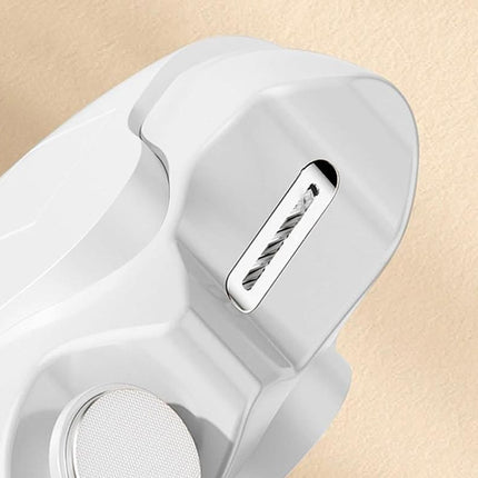 2-in-1 Trimmer Cutter Manicure Automatic Nail Clipper Electric Nail Clipper-White