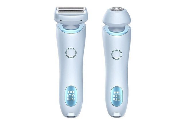 2Pcs Dusk Glide Pro 3.0 Dusk Razor For Women Electric Waterproof Shaver Duskofficial Razor-Blue