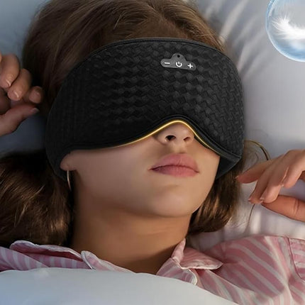 3D Sleep Mask with Bluetooth Headphones Stereo Speakers Blackout Sleeping Mask